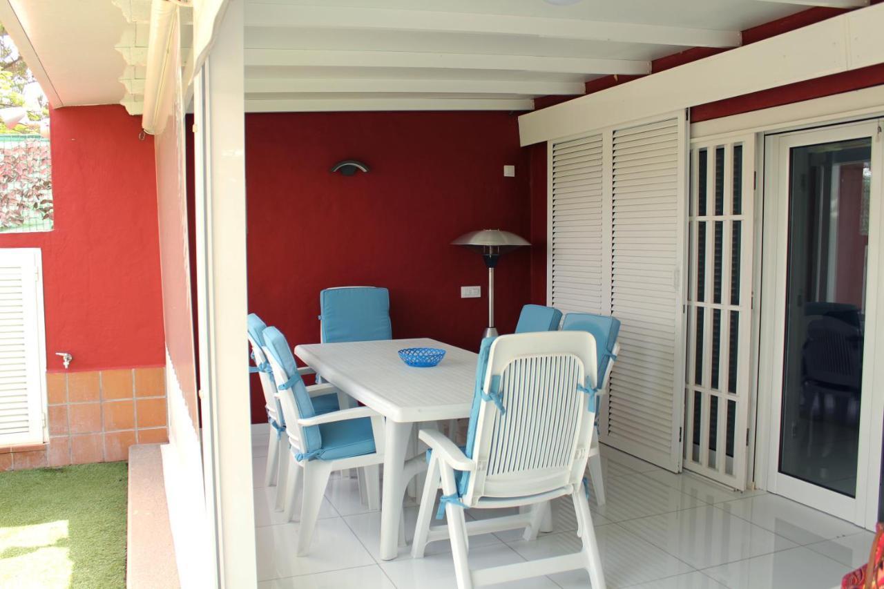 Albaricoques Vivac Bungalow San Bartolomé Extérieur photo