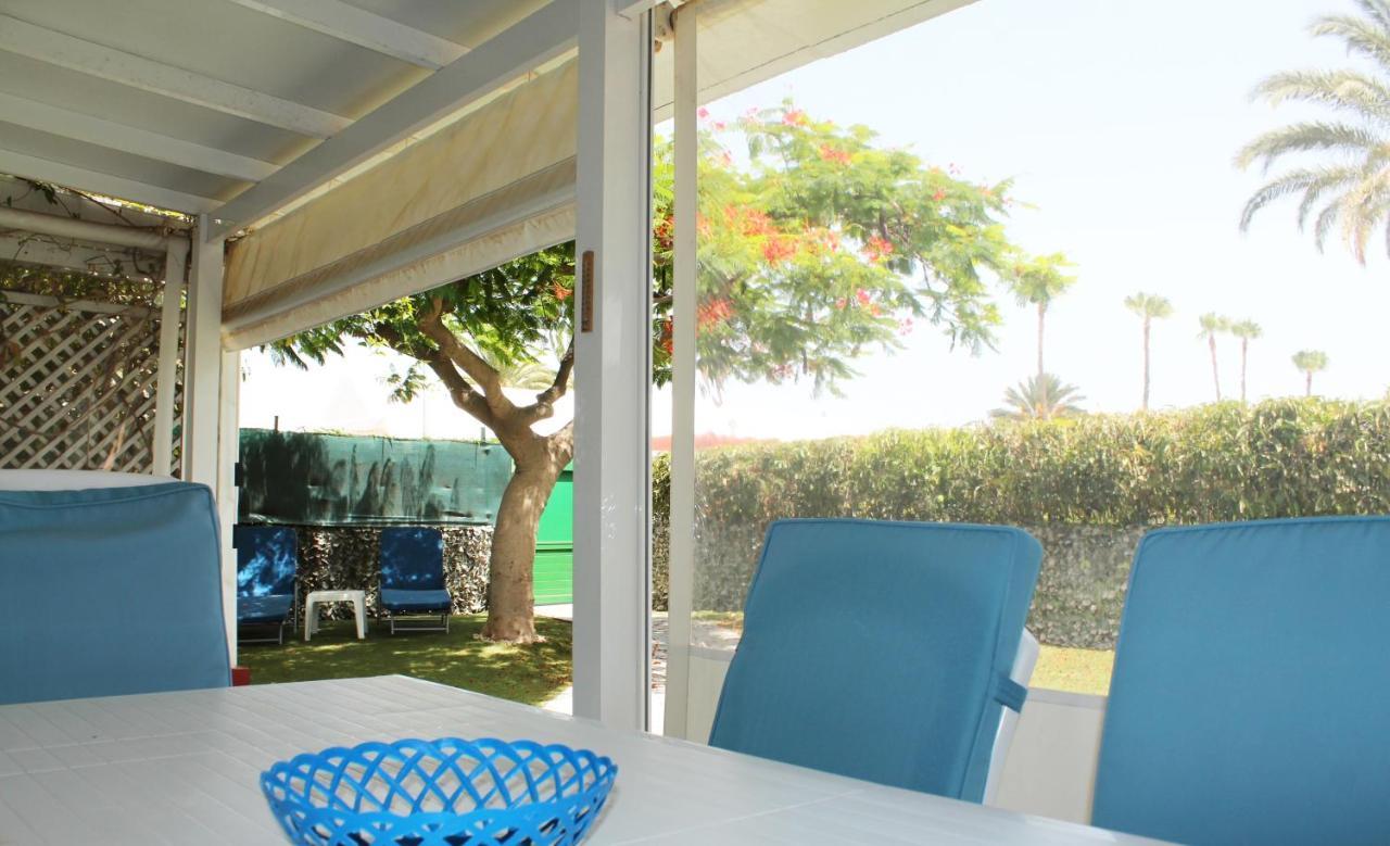 Albaricoques Vivac Bungalow San Bartolomé Extérieur photo